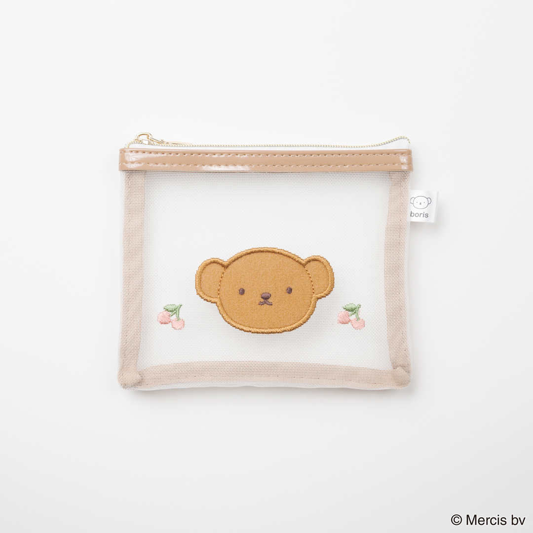 miffy ミッフィー BRUNA MESH ミニフラットポーチ ボリス/MIFF-215A